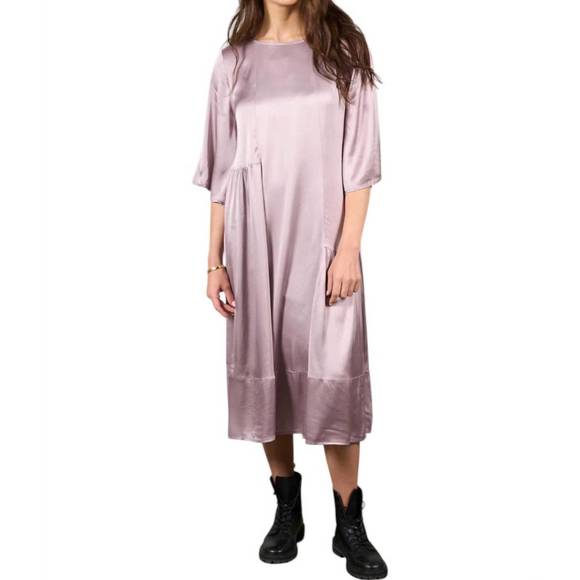 NEW NU DENMARK vanilla dress in dusty purple - Picture 1 of 2